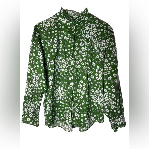 ROLLA'S Kennedy Shirt in Olive Green Size L - Picture 2 of 5